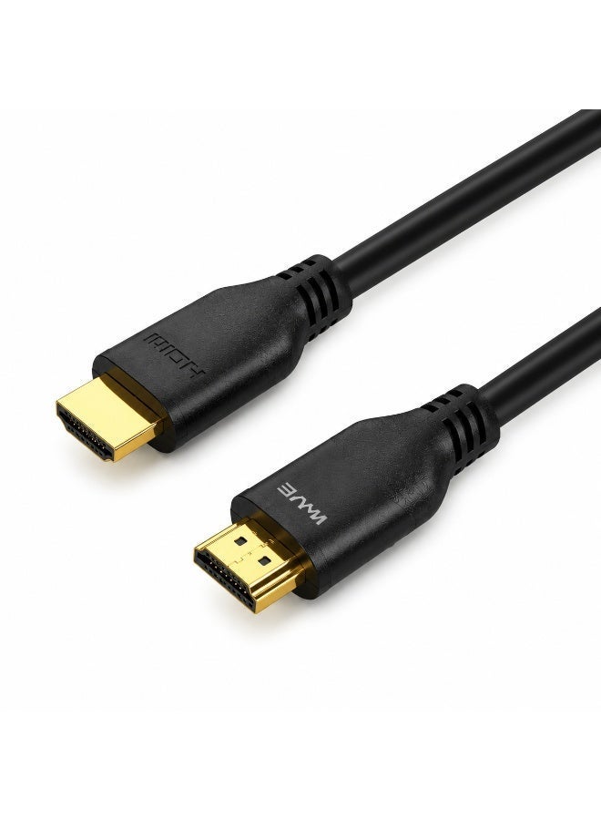 WYE HDMI to HDMI Cable 1.5m | Full HD / 4K Support | High Speed | Durable Build | Compatible with TV, Laptop & Gaming Devices | Black - Image 1