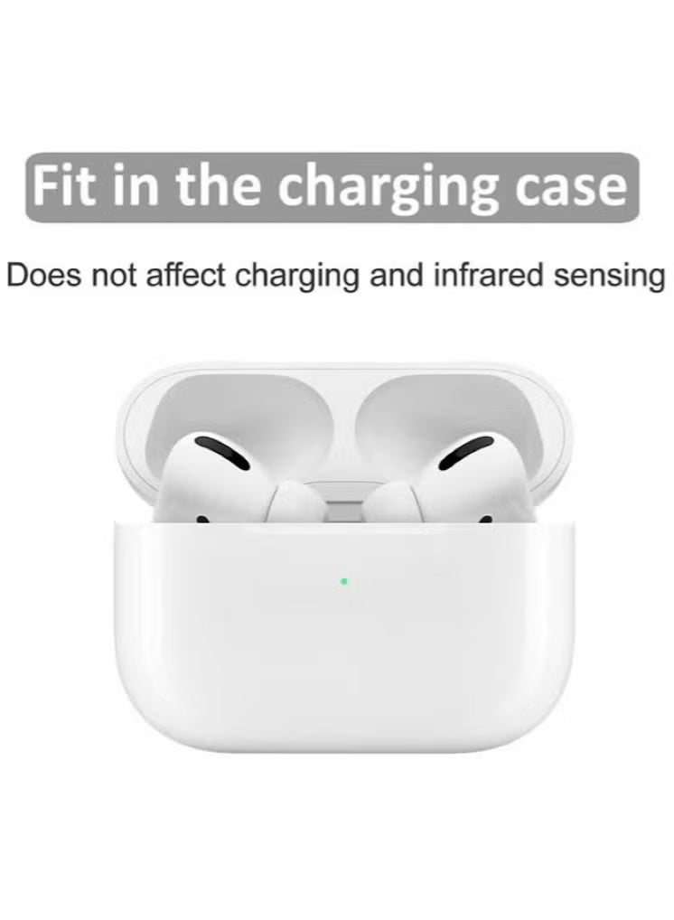 3 Pairs Replacement Ear Buds For Air Pods Pro - Ear Tips for Air pods Pro 2 Ear Tips Buds - Small Medium Large 3 Size Silicone Rubber Eartip Earbuds Gel Cover Accessories（White） - Image 3