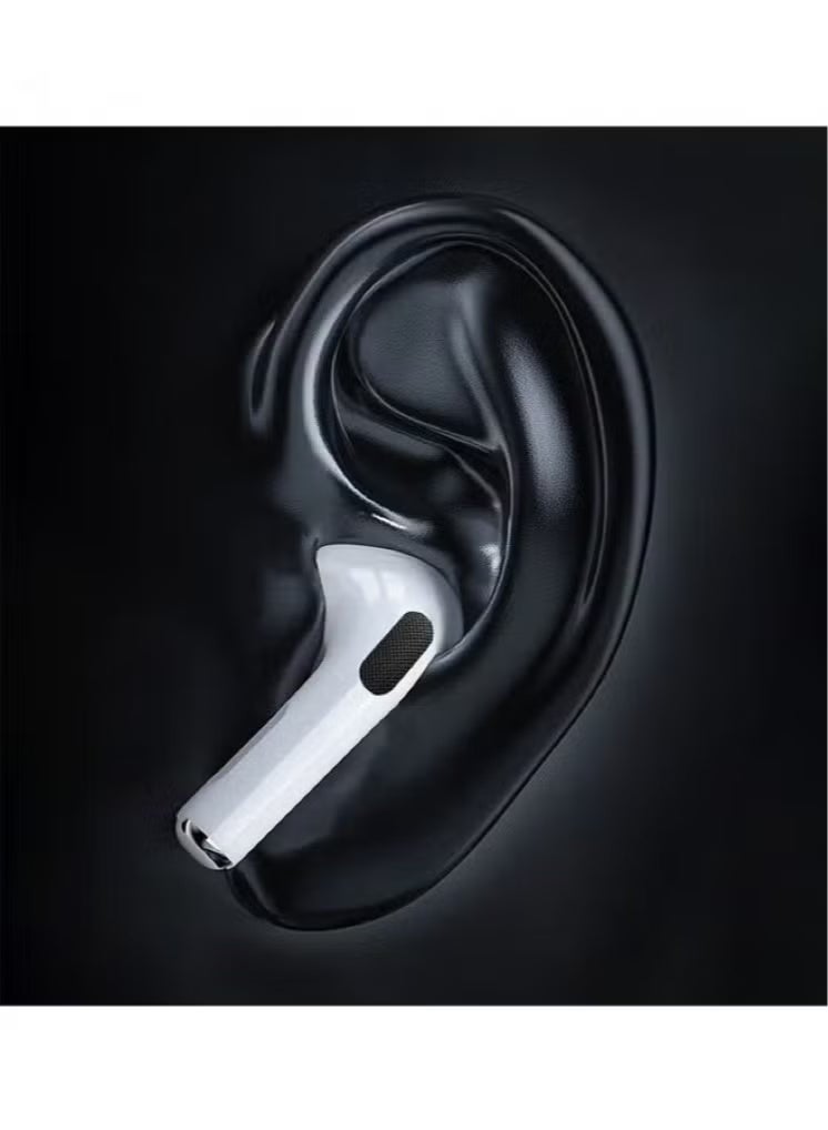 3 Pairs Replacement Ear Buds For Air Pods Pro - Ear Tips for Air pods Pro 2 Ear Tips Buds - Small Medium Large 3 Size Silicone Rubber Eartip Earbuds Gel Cover Accessories（White） - Image 4