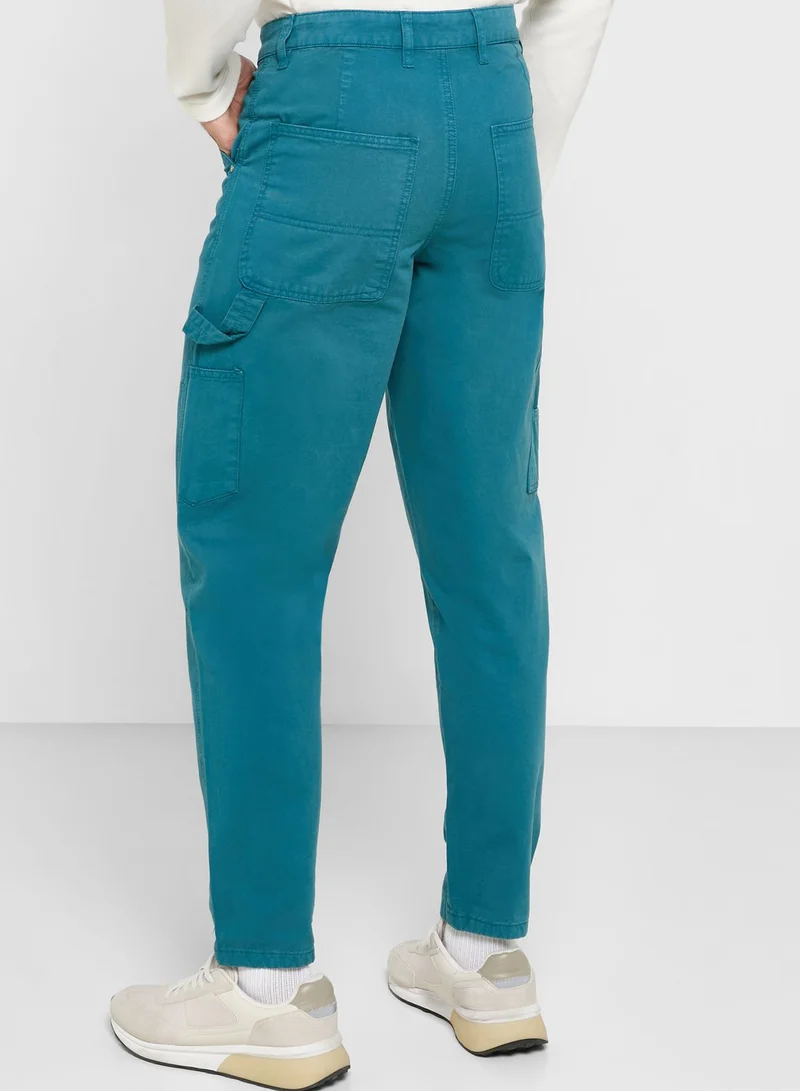 سفنتي فايف Straight Fit Carpenter Jeans