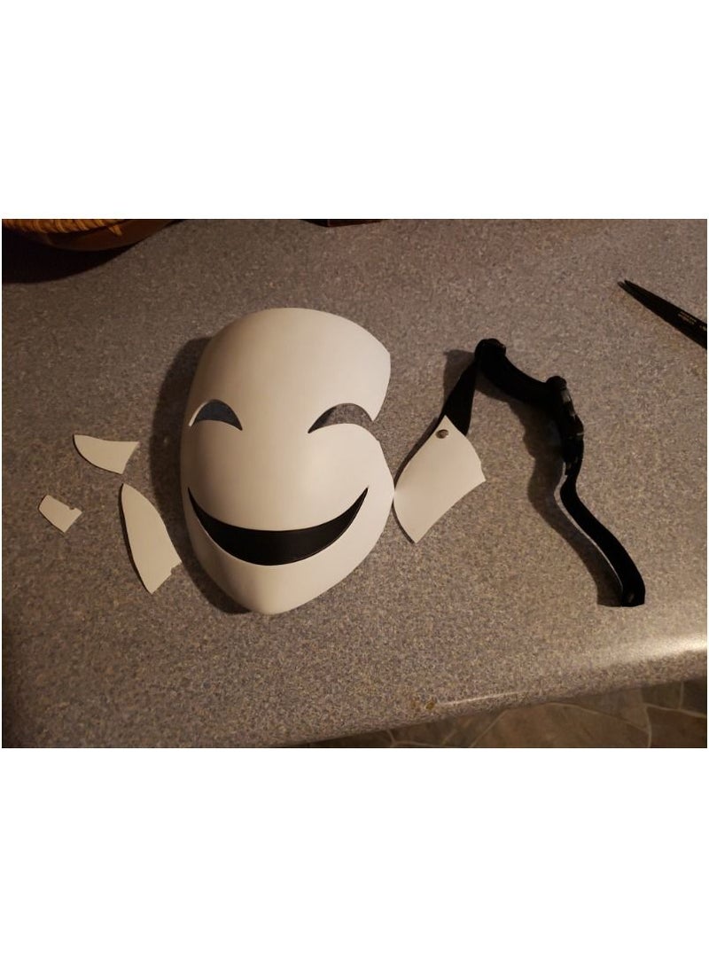 ACLIX Black Bullet Kagetane Hiruko Cosplay Mask Halloween Gentleman Mask - Image 4