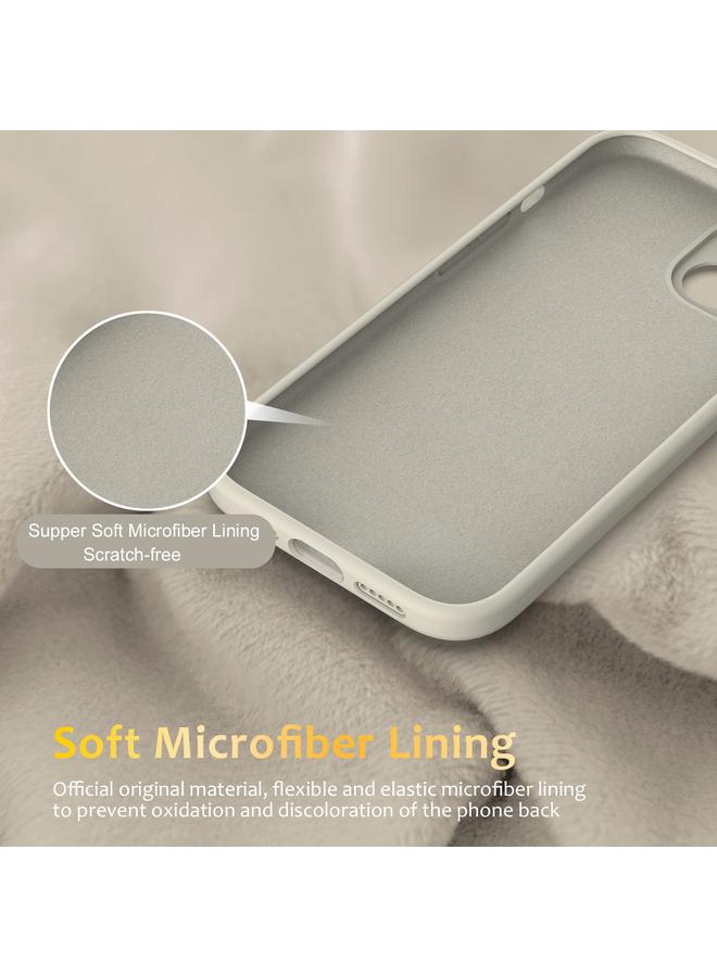 S-TOP Case For iPhone 15 Liquid Silicone MagSafe Phone Case with Rotating Holder - Image 5