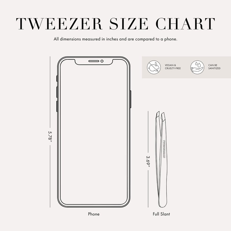 Tweezerman Steel Point Tweezer, Silver, 2 x 6 inches, Modern, Professional Quality for Eyebrow Precision, Facial and Ingrown Hair Removal - Image 2