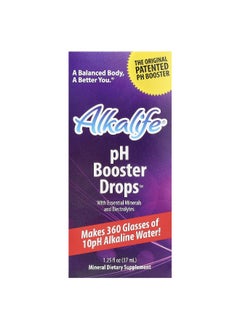 Alkalife Alkalife, pH Booster Drops with Essential Minerals and Electrolytes, 1.25 fl oz (37 ml)  - Image 1