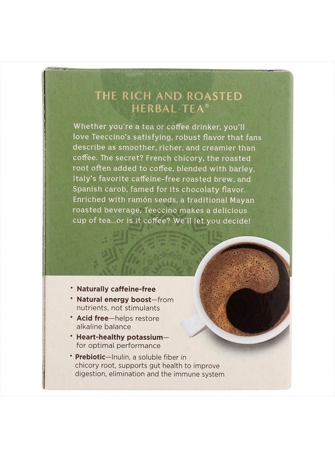 teeccino French Roast Herbal Tea - Rich & Roasted Herbal Tea That's Caffeine Free & Prebiotic for Natural Energy, Coffee Alternative, 10 Tea Bags - Image 5