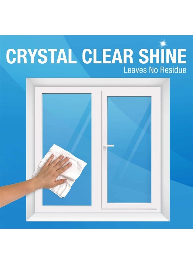 MiracleWipes for Glass, Disposable and Streak Free Cleaning Wipes for Mirrors, Windows, Kitchen, Home, and Auto- 30 Count  - Image 2
