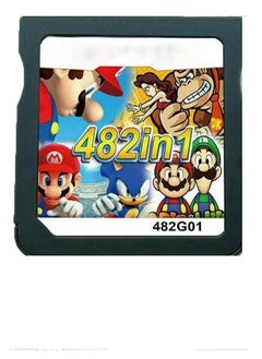 Excefore 428 في 1 خرطوشة ألعاب متعددة العربات، مجموعات بطاقات DS Pack، مجموعة Fine Works Multicart لنينتندو DS، NDSL، NDSi، NDSi LL/XL، 3DS، 3DSLL/XL، New 3DS 2DS، 2DS LL/XL  - Image 1