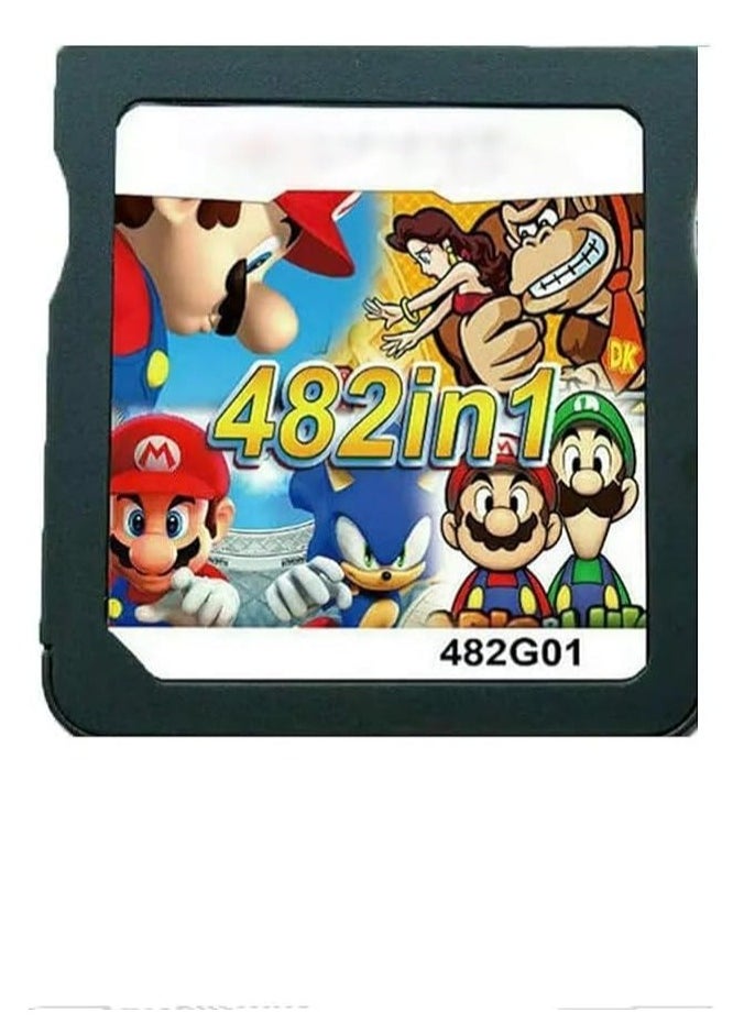 Excefore - 428 in 1 Game Cartridge Multicart, DS Pack Card Compilations, Fine Works Combo Multicart for Nintendo DS, NDSL, NDSi, NDSi LL/XL, 3DS, 3DSLL/XL, New 3DS 2DS, 2DS LL/XL - Image 1