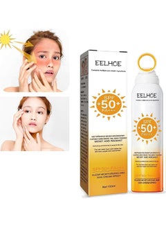 EELHOE Sun Protection Spray SPF 50, Transparent Sunscreen Spray for Face and Body, Sun Protection Spray for Sensitive Skin, Wide Spectrum, Waterproof, Against UVA and UVB 150ml  - Image 2