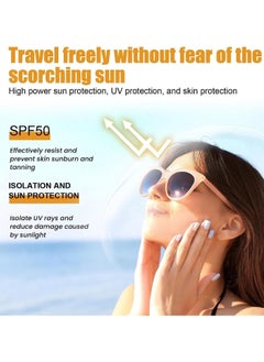 EELHOE Sun Protection Spray SPF 50, Transparent Sunscreen Spray for Face and Body, Sun Protection Spray for Sensitive Skin, Wide Spectrum, Waterproof, Against UVA and UVB 150ml  - Image 3