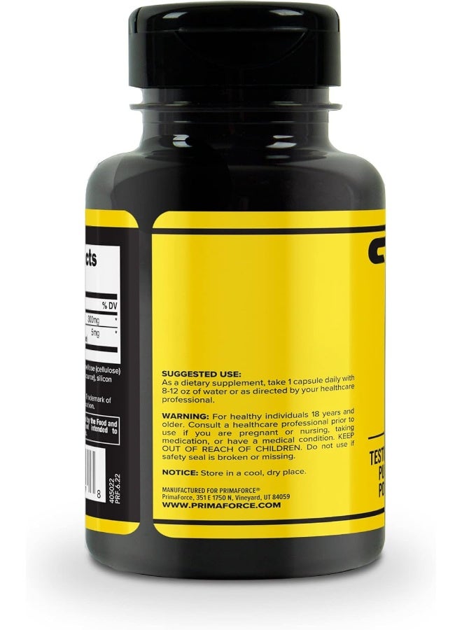 PrimaForce DIM Supplement (Diindolylmethane) 300mg, 60 Capsules - Image 3