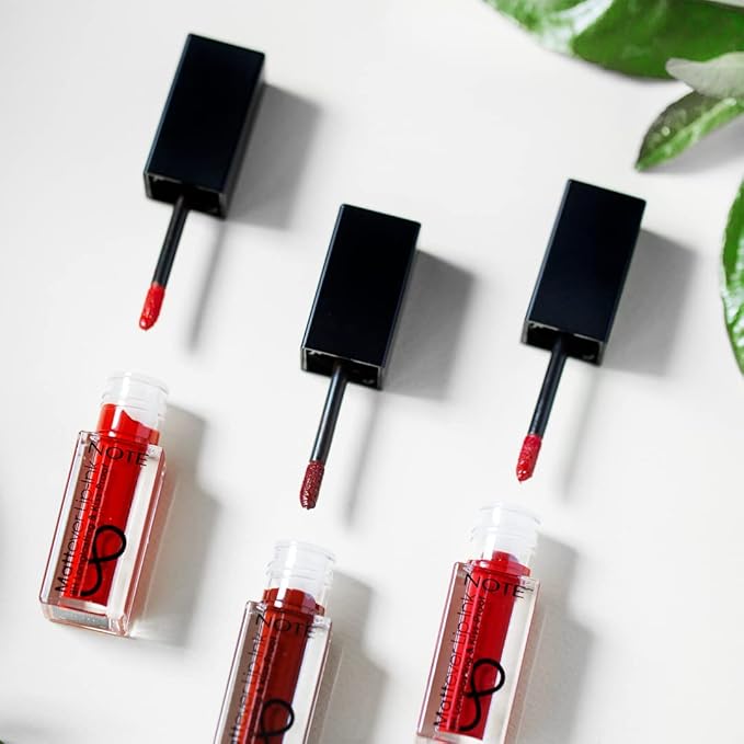 NOTE COSMETICS Mattever LipInk LongLasting Kissproof Matte Lip Ink Plumping and Highly Pigmented Lipstick Fashion Week Pink