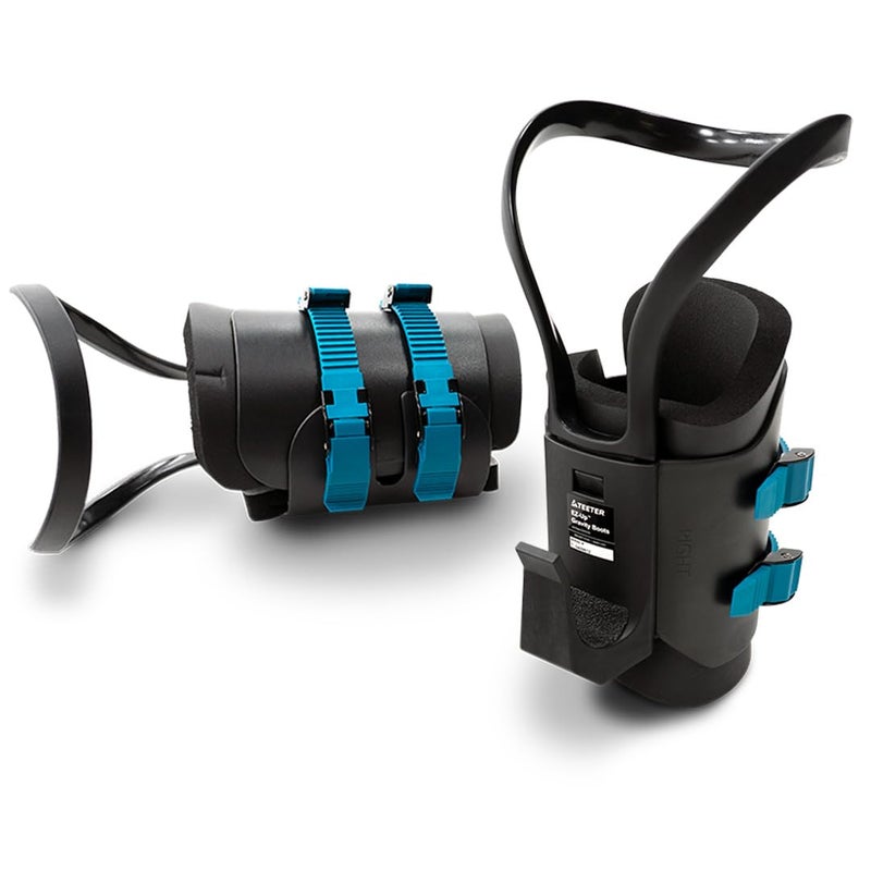 TEETER EZ-Up Gravity Boots - Inversion Decompression Stretching, Back Pain Relief and Core Strength Sit Ups, Hang Upside Down for Home Fitness or Gym Rack Bar - Image 1