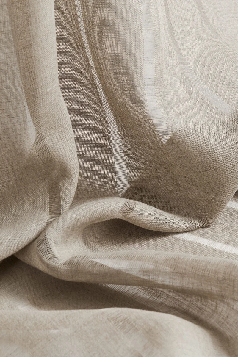 H&M 2-Pack Linen Curtain Lengths