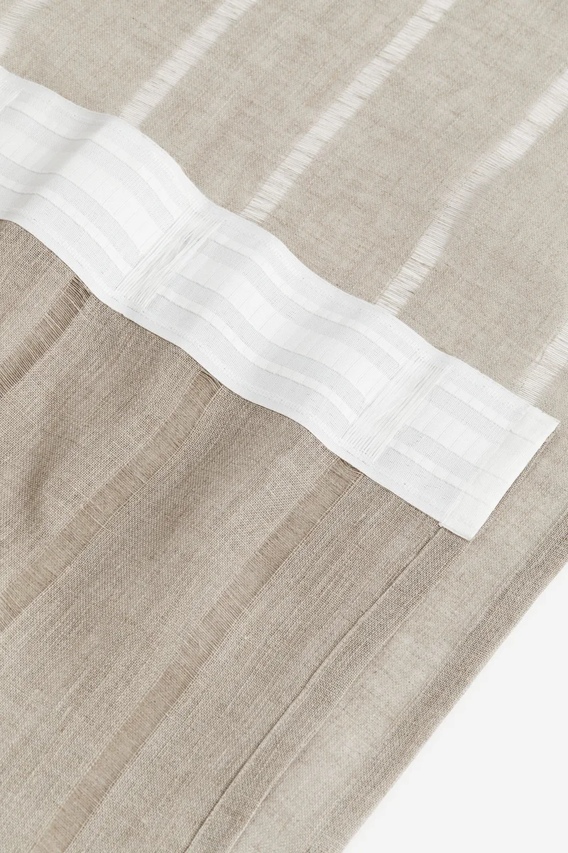 H&M 2-Pack Linen Curtain Lengths