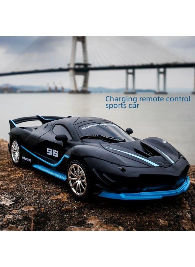 Realistic Remote Control Racing Car Children's Electric Toy Car Rechargeable Off-road Jeep Four-wheel Drive Model 1 18-Color:Rambo King Gift Box Edition-Proportion:Normal Battery Version Without Battery  - Image 5