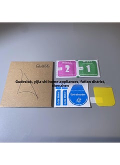 Generic For Apple IWatch8 Apple Watch 10/9/7/6/5/hydraulic Film Ultra Protective Film TPU Soft Film-Color:Fillet * Yellow  Cowhide Packaging-Dimensions: Iwatch S6/5/4/SE Universal Single Size 10 Beats, No Delivery For Scattered Beats  - Image 1