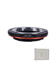 PHOLSY Lens Mount Adapter for Leica M LM, Zeiss ZM, Voigtlander VM Mount Lens, Compatible with Leica M to Canon EOS RF Camera EOS R8, R50, R6 Mark II, R7, R10, R3, R5, EOS R5C, EOS R6, EOS R, EOS RP  - Image 1