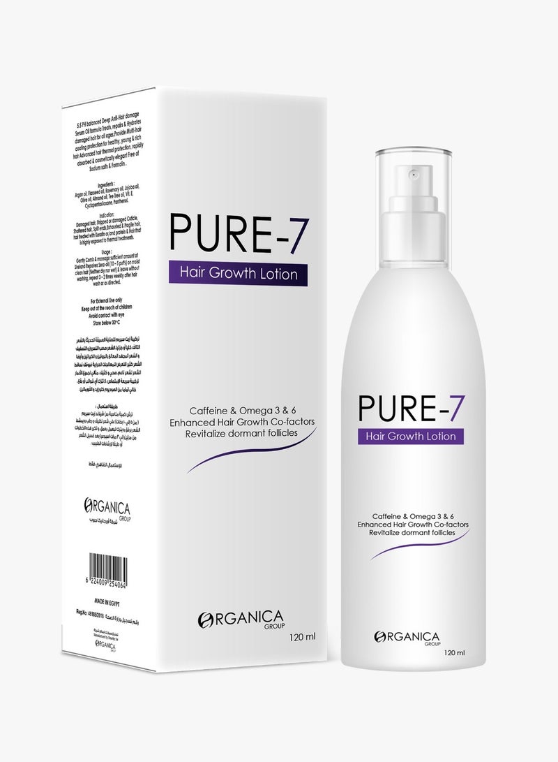 Generic Pure-7 Hair Growth Lotion 120ml 