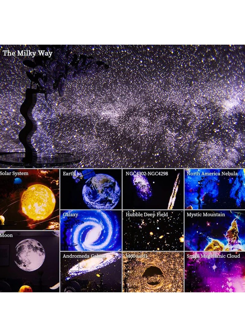 Galaxy Projector 12 in 1 Star Projector Starry Sky Night Light with Solar System Constellation Moon for Kids Adults Light Projector for Bedroom Home Theater Living Room Decor  LED Projector Lamp  - Image 4