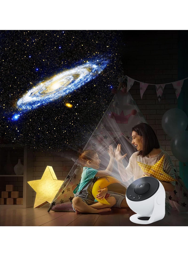 Galaxy Projector 12 in 1 Star Projector Starry Sky Night Light with Solar System Constellation Moon for Kids Adults Light Projector for Bedroom Home Theater Living Room Decor  LED Projector Lamp  - Image 2