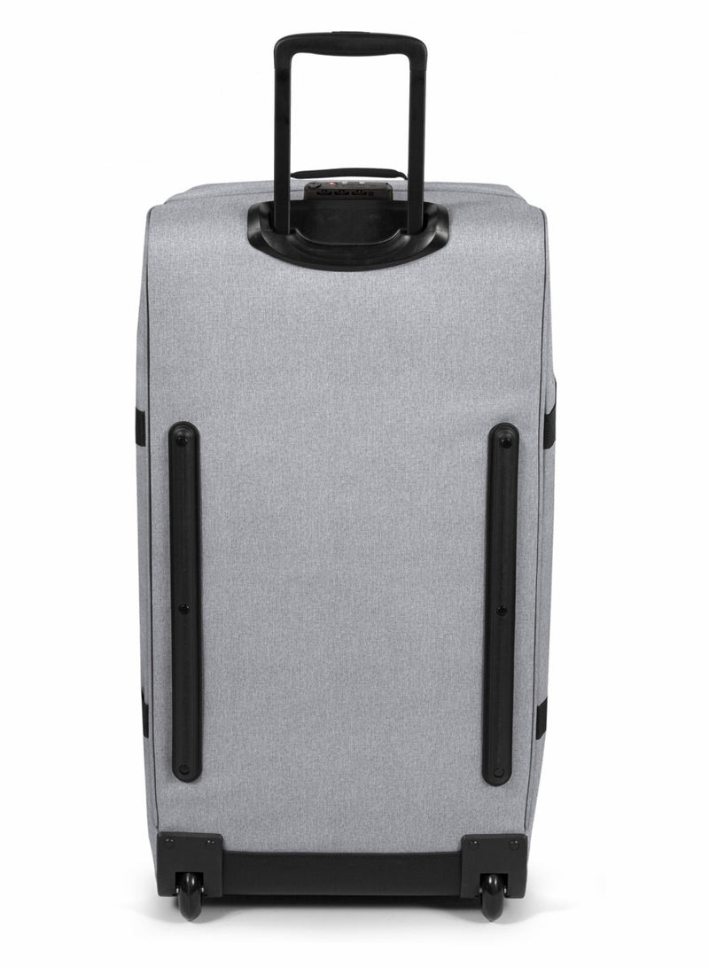 EASTPAK TRANVERZ 2-wheel travel trolley with 2 main compartments Luggage Bag Large Sunday Grey - Image 3