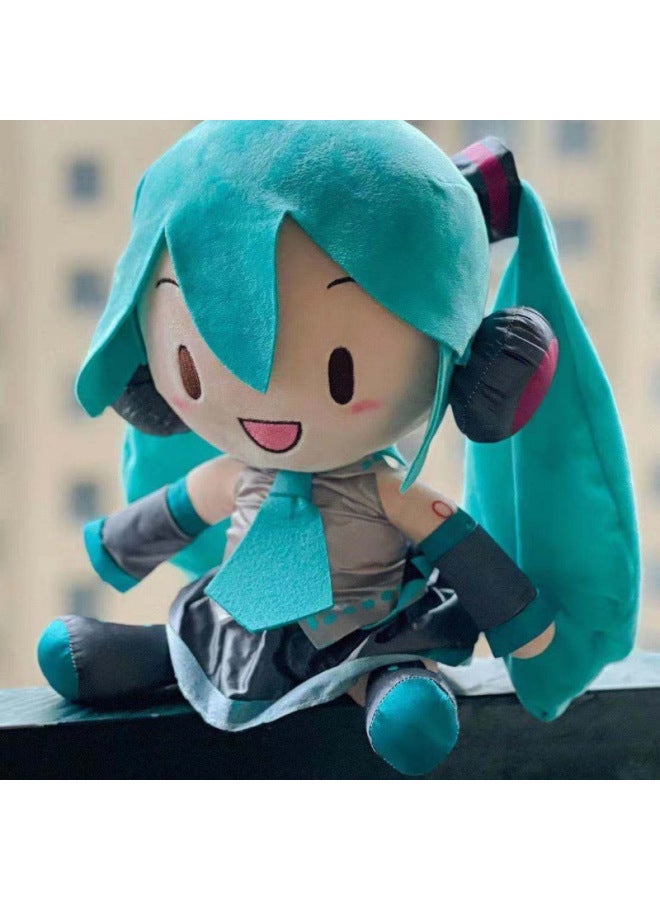 Bilibili Bilibili Fufu Hitone Future Doll Plush Toy Doll Gift Pillow Cute-Colour:Green Princess With (tag)