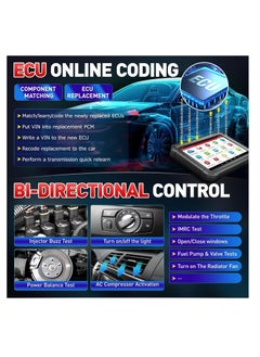 Launch LAUNCH 2025 X431 PRO3S+ Elite SmartlinkC 2.0 Bi-Directional Diagnostic Scan Tool with J2534 Coding,Topology Map,HD Truck Scan,ECU Coding,CANFD &DOIP,FCA AutoAuth,60+Service,2 Years Free Update  - Image 5