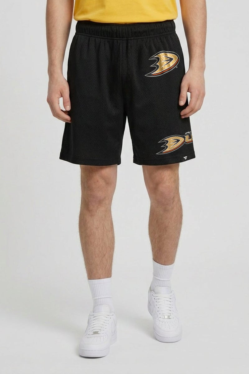 Fanatics Men Sportswear Fit Brand Logo Training Shorts, Black - Image 1