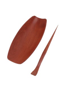 Chinese Tea Set Wooden Loose Tea Scoop Teaspoon Tea Ceremony Accessories Teaware Supplies Tool Kit for Tea Matcha Making Bubinga