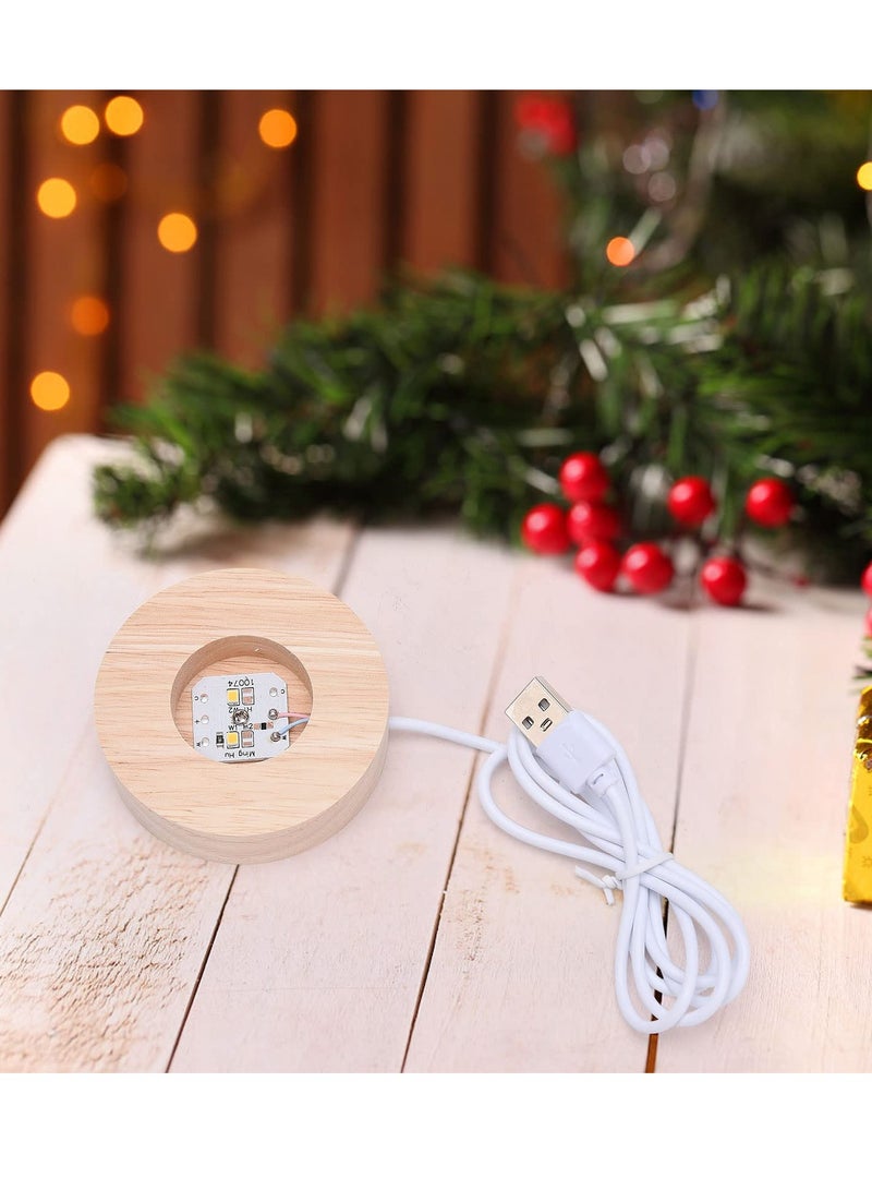 Excefore 3D Night Moon Lamp with Stand, Touch Control, USB Rechargeable, Gift for Boy Girl Friends, Valentine's Day - Image 5