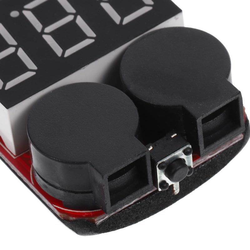 Digital Lipo Battery Tester with LED Indicator Low Voltage Buzzer Alarm for RC Models - Image 4