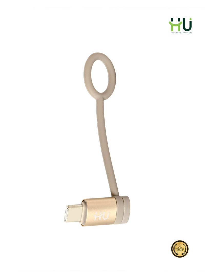 إتش يو محول شحن سريع PD – USB-C ذكر إلى لايتنينج أنثى بقدرة 65 واط مع نقل بيانات 480Mbps - Image 3