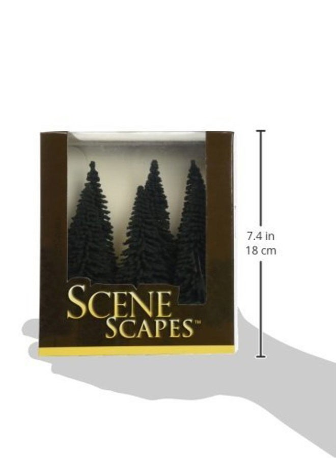 Bachmann Trains 5"- 6" Pine Trees - 6 Per Box - Image 3
