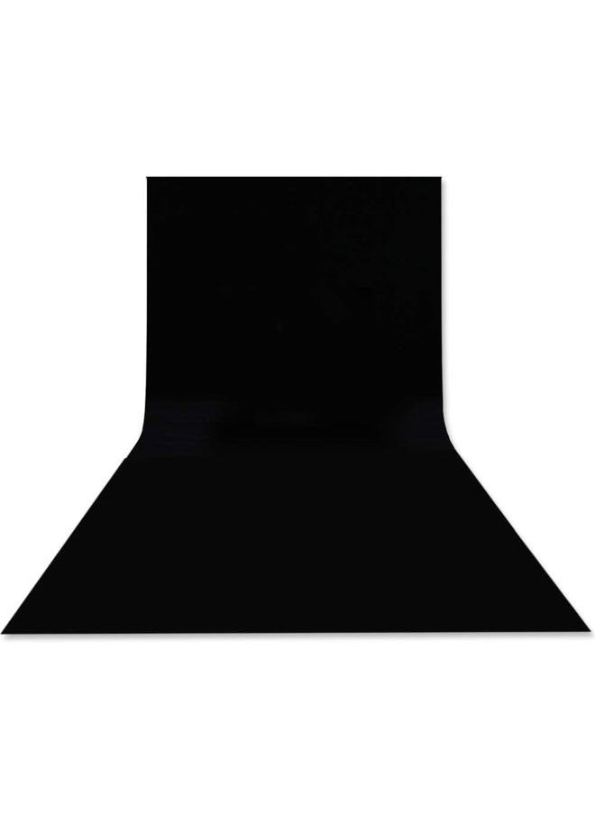 HEMMOTOP Photo Backdrop Black, HEMMOTOP 10x12 ft Photography backdrops for Photoshoot, Black Background Screen for Birthdays, Video Recording, Weddings, Polyester Fabric (Backdrop only)  - Image 1