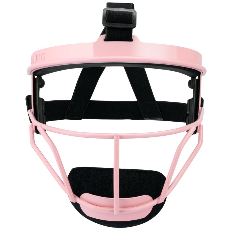 Dinictis Softball Face Mask, Lightweight, Comfortable, with Wide Field Vision, Durable and Safe Face Guards, Premium Protective Softball Fielder's Mask-Pink-Adult(L) - Image 2
