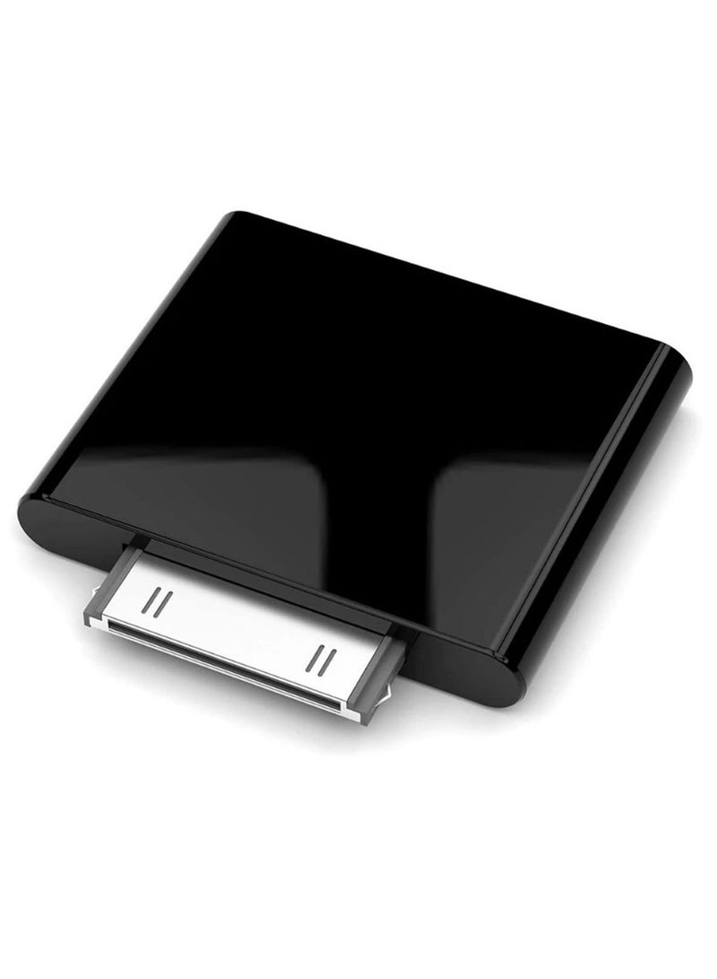 Captaintech 30 Pin Bluetooth Transmitter for iPod Classic, Wireless Bluetooth Transmitter Plug and Play & Automatic Compatible with iPod and Other 30 pin Dock Speakers - Image 1