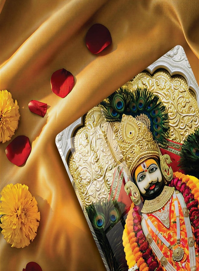 Giftplease Premium Acrylic Photo Frame of Khatu Shyam Ji | Spiritual Tabletop Decor | Glossy Finish, Waterproof | Ideal for Home Mandir, Office, or Devotional Gifting (6x8 inches) GD_13 - Image 4