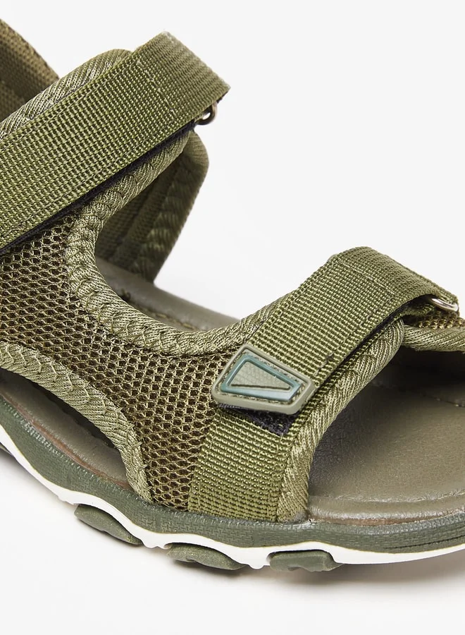 ال بي ال من شو اكسبرس Boys Textured Floaters with Hook and Loop Closure