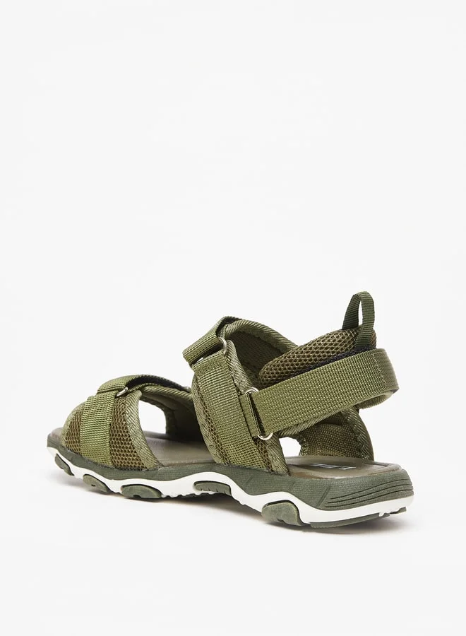 ال بي ال من شو اكسبرس Boys Textured Floaters with Hook and Loop Closure
