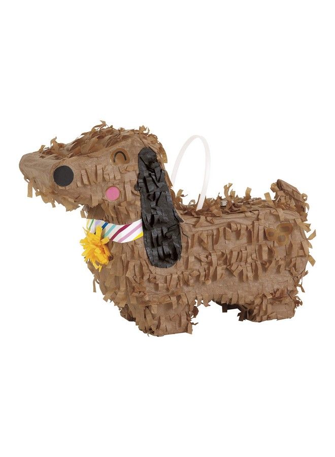 Unique Mini Dachshund Pinata Decoration ; 8" X 5.75" ; 1 Pc - Image 1