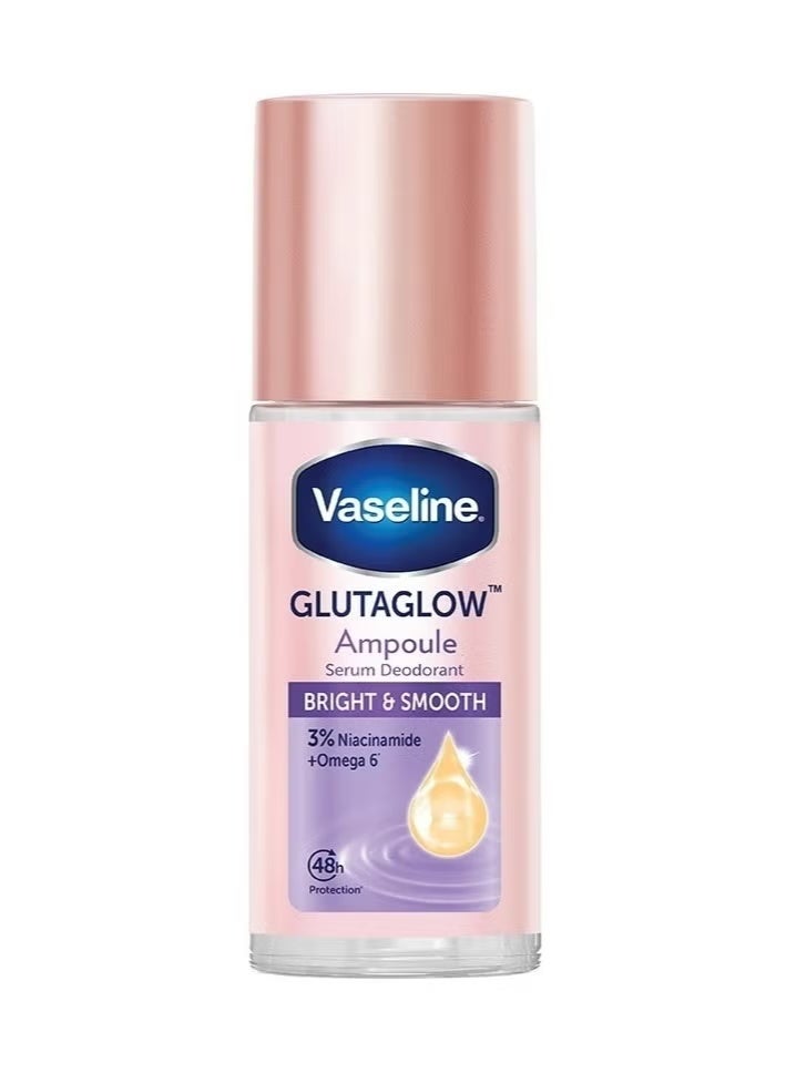 Vaseline Glutaglow Bright & Dry Ampoule Serum Deodorant - 45ml - Image 1