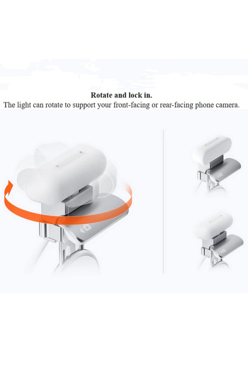 For Insta360 Flow Spotlight Supplement Flash Fill Light LED For Stabilizer Original Accessory Replacement Part Enhanced Brightness Adjustable Angle Durable Design - Image 3