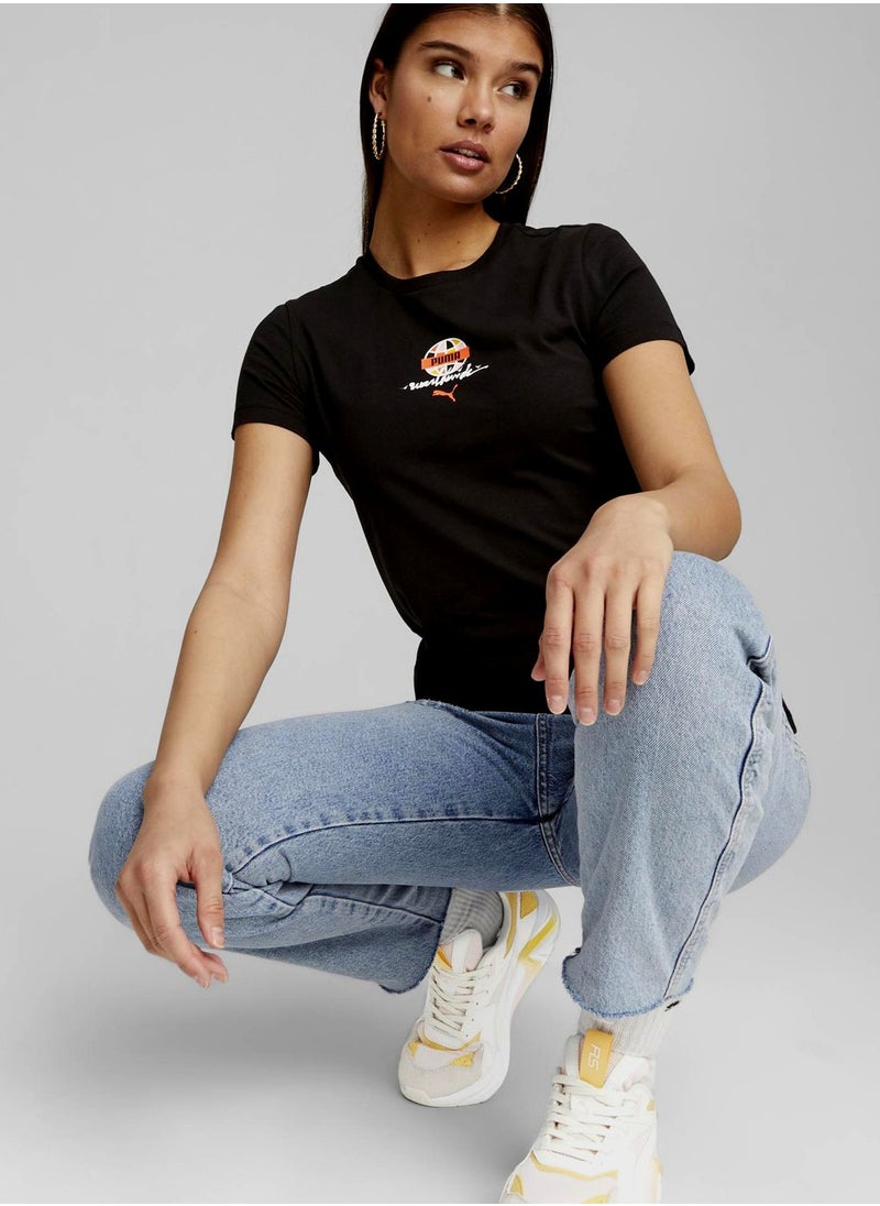 PUMA - Worldwide Graphic T-Shirt - Image 1