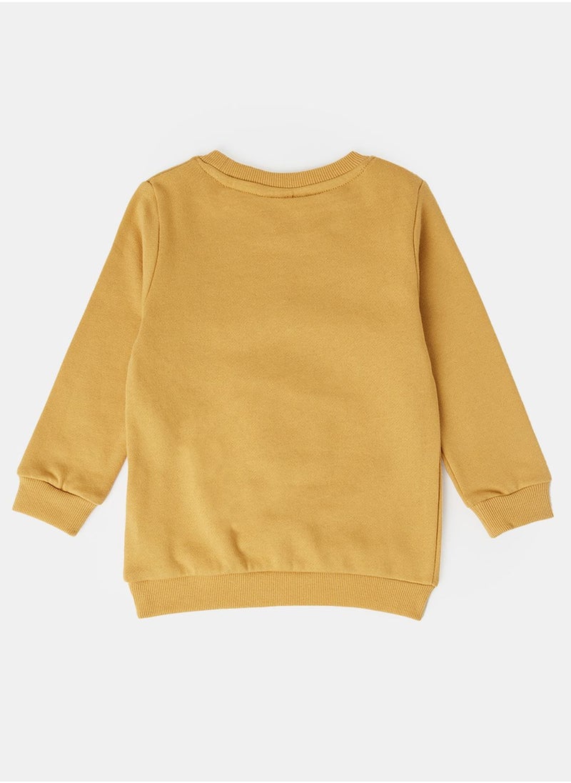 NAME IT - Infant Organic Long Sleeve Sweatshirt - Image 1