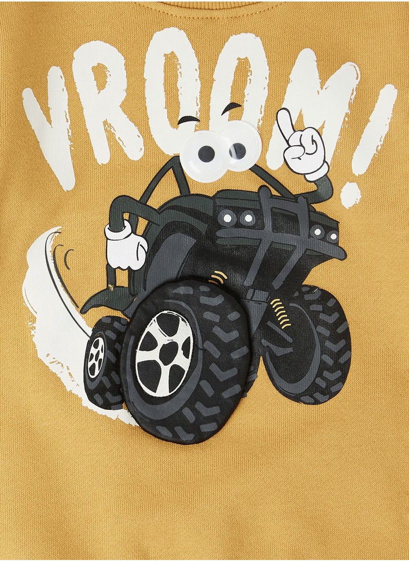 NAME IT - Infant Organic Long Sleeve Sweatshirt - Image 1