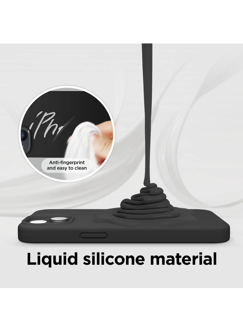 روك بو متوافق مع اي فون 15 زائد حالة الهاتف المحمول سيليكون السائل حالة الهاتف المحمول حالة الجسم كله واقية من الصدمات حالة الهاتف المحمول رقيقة جدا مقاومة للخدش لينة بطانة ستوكات 6.7 بوصة - Image 4