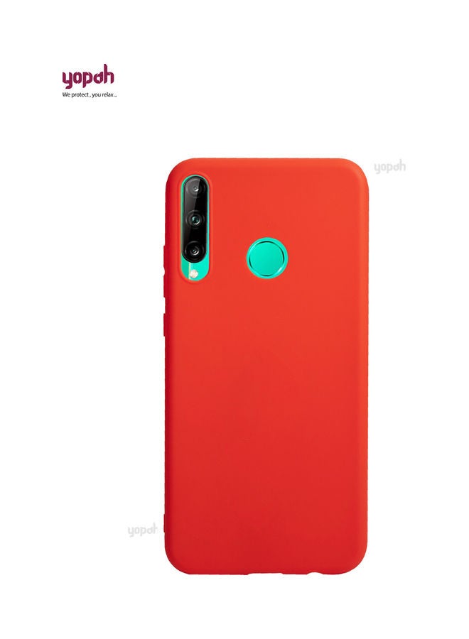 NIBEMINENT High Quality Case Cover For Huawei Y7P Red - Image 1
