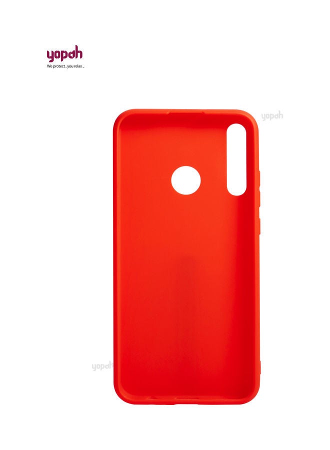 NIBEMINENT High Quality Case Cover For Huawei Y7P Red - Image 4