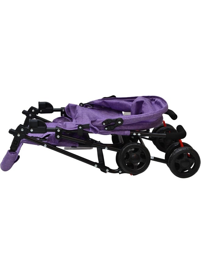 SMR Kids 521 Lightweight Stroller (purple) - Image 4